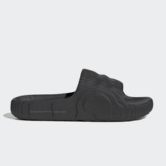 Adidas Adilette 22 Slides Black Adidas Adidas Adilette 22, Textured Aesthetic, Adidas Slides, Red Puffer, Adidas Adilette, Black 13, Red Adidas, Black 7, Nice Shoes