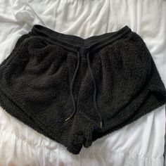 Super Fuzzy And Soft Black Pajama Shorts! They’ve Only Been Worn Once, So They Are Basically Brand New And In Excellent Condition. They Have Pockets And A Draw String! Fuzzy Pajama Shorts, Black Pajama Shorts For Lounging, Black Short Length Pajama Shorts For Lounging, Comfortable Black Pajama Shorts, Black Stretch Shorts For Lounging, Black Pajama Shorts For Loungewear, Black Leisure Pajama Shorts, Comfy Black Lounging Bottoms, Cozy Black Bottoms For Lounging