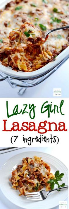 this is an image of a lasagna recipe