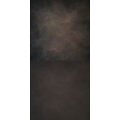 an abstract painting with black and grey colors on the wall, it appears to be dark