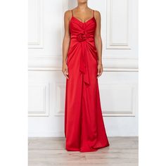 This dress is blooming with style and charm, featuring delicate floral appliqués and a vibrant red color. Its smooth satin fabric flows beautifully, making it perfect for any occasion, from weddings to date nights. With its maxi length, you'll feel elegant and effortlessly chic. 100 % polyester glossy luxe satin  Machine wash at 30C degrees Hand wash recommended Wash with like colours to avoid colour transfer Press on reverse side Iron on low heat Stocking Fillers For Her, Satin Maxi, Satin Maxi Dress, Red Satin, Floral Applique, Mens Jewelry Bracelet, Dress C, Independent Designers Fashion, Vibrant Red