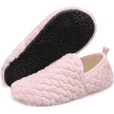 Cuter Than Slippers, Better Than Socks! Great House Slippers for Women Men - Stretchable and moisture wicking elastic knitted mesh - Rubber outsole non-slip textured slippers - Honeycomb design offer you a 360-degree comfort fit. - Slip-on closure with stretchable collar allows you quick - Machine wash and tumble dry or hand wash - For All Kind of Lifestyle Occasions - Soft and easy to store Size: 7.5-8 Women/6-6.5 Men.  Color: Pink.  Gender: unisex.  Age Group: adult. Indoor Outdoor Slippers, Bedroom Slippers, House Bedroom, Outdoor Slippers, Woman Bedroom, Honeycomb Design, Slippers For Women, Warm Slippers, Cozy Socks