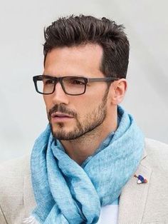 mens glasses style 2015 - Google Search Bart Styles, New Beard Style, Older Mens Hairstyles, Patchy Beard, Beard Styles Short, Men's Facial Hair, Mens Glasses Fashion, Best Beard Styles, Short Beard