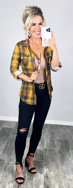 Looking for the perfect comfy cozy flannel in mustard this is it! Endless Style Options from the mom to the CEO you cant go wrong with this Color combination! #flannel #fallflannel #outfitinspo #momstyle Trendy Shirt For Casual Fall Events, Trendy Shirt For Casual Gatherings In Fall, Trendy Long Sleeve Flannel Shirt For Everyday, Trendy Long Sleeve Flannel Tops, Long Sleeve Flannel Shirt For Fall Casual Gatherings, Trendy Yellow Fall Shirt, Yellow Tops For Everyday Fall Wear, Trendy Yellow Shirt For Fall, Yellow Long Sleeve Blouse For Fall