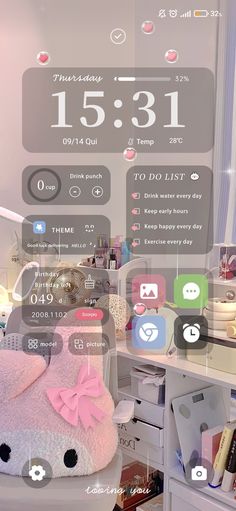 Pink wallpaper, Decoration Idea, Idea cute Themes For Mobile Phone, Diy Leather Drawer Pulls, App Themes, Phone Obsession, Best Theme For Android, Android Organization, Iphone Tutorial, Suggested App, Themes For Mobile