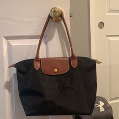 Questions? Leave A Comment Below! Black Longchamp Bag, Long Champ Bag, Le Pliage Longchamp, Longchamp Shoulder Bag, Longchamp Small Le Pliage, Longchamp Le Pliage Large, Longchamp Purse, Longchamp Roseau, Longchamp Small