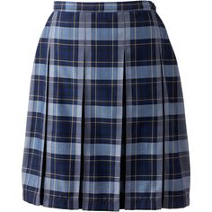 in stock School Skirt Uniform, Skirts Plaid, Tartan Skirts, Black Plaid Skirt, Blue Plaid Skirt, Dress Shirt And Tie, School Skirt, Box Pleat Skirt, Tartan Skirt