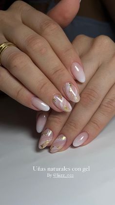 Gold Gel Nails, Nail Extensions Acrylic, Mickey Nails, Nails Now, Work Nails, French Tip Acrylic Nails, Fall Acrylic Nails