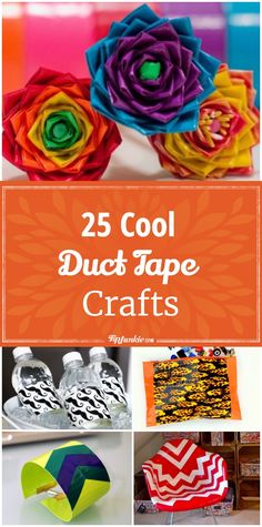 25 cool duct tape crafts that are perfect for kids and adults to do in the summer