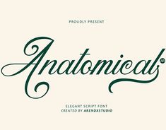 an old fashioned script that has been used to create the font for this type of lettering