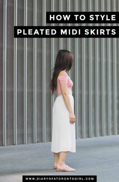 Pleated Midi Skirt Outfit, Dressy Spring Outfits, Dressy Summer Outfits, Toronto Girls, Ballerina Outfit, Best Winter Outfits, Spring Work Outfits, Classic Wardrobe Staples