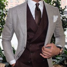 Vest Groomsmen, Suit Groom, Blue Vest, Grey Wedding, Grey Suit, Mens Attire