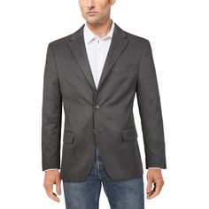 -Tommy Hilfiger Men's Modern-Fit Solid Sport Coat Charcoal Grey Size 44l -Long Length -Chest Width: 23 In -Shoulder To Shoulder: 19 In -Back Length: 31 1/2 In -Polyester/Viscos/Spandex Contact Us We Can Be Contacted At Any Time Through Messages If You Have Any Questions, Comments Or Product Requests. We Will Respond To You Within 24 Business Hours And Do Our Best To Help You Out! We Encourage Our Customers To Contact Us With Any Questions Or Concerns! We'd Like To Be Sure You Are Completely Sati Man Blazer, Mens Sport Coat, Sport Coats, Sports Blazer, Blazers For Men, Tommy Hilfiger Man, Athletic Fits, Sport Coat, Modern Fit