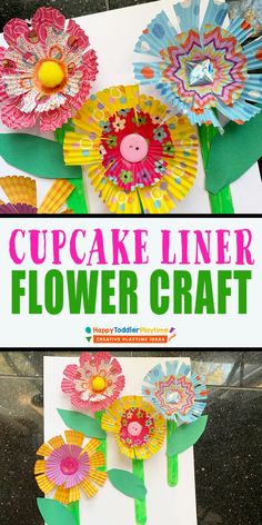 this paper flower craft is so easy to make