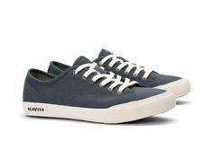 Casual Sneakers For Everyday Use, Everyday Lace-up Sneakers, Gray Sneakers For Everyday Spring Use, Gray Everyday Sneakers For Spring, Sneaker Cleaner, Navy Heels, Salt Wash, Vegan Sneakers, Casual Slip On Shoes