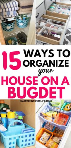 the top five dollar store organizing hacks to keep your organization organized and organized in order