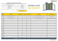 an invoice sheet with the words,'international audit register '