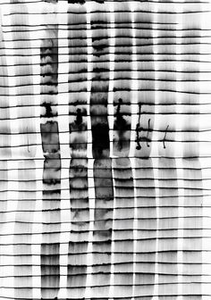 black and white photograph of an abstract pattern