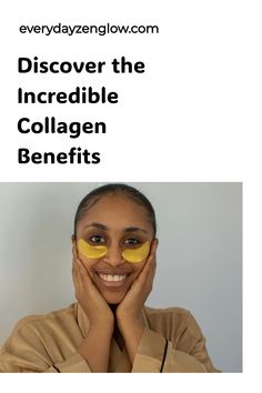 Discover the incredible collagen benefits with under-eye patches. Taking Collagen, Strengthen Hair