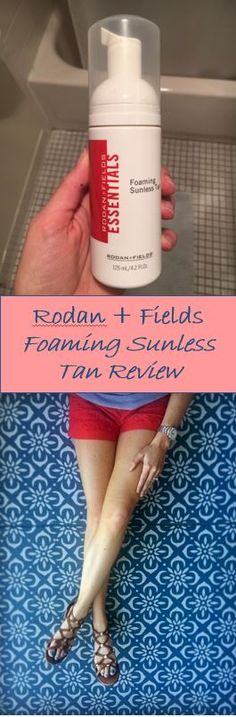 Want a Perfect Sunless GLOW for Summer? Check out my Rodan + Fields Essentials Sunless Foaming Tan Review  #beautyreview #tanninglotion #beautyproduct #beautyblogger Lip Scrub Recipe, Makeup Recipes, Sunless Tanner, Tanning Tips, Bath Bomb Recipes, Summer Tanning, Mascara Tips, Beauty Tricks, Sunless Tanning