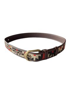 Unisex Very unique Kilim leather belt. Size : Small *Total length: 97cm include buckle *Length to first hole from (exclude)buckle : 58cm *Length to last hole from(exclude) buckle: 80cm Material : Kilim / leather We select beautiful old kilims from all over the anatolian area and middle east area. and We do special wash for Kilim first, after that cut the kilim to remake unique kilim products at our atelier one by one. All products have been produced in a smoke-free environment. Notice: * Because Brown Embroidered Leather Belt, Adjustable Brown Embroidered Belt, Brown Leather Belt With Embroidery, Adjustable Embroidered Brown Belt, Adjustable Embroidered Leather Belt, Adjustable Brown Fabric Belt, Kilim Ottoman, Cute Purses, Suspender Belt