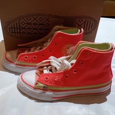 Nwt. Never Used. Never Worn. No Returns. You Can Zip Off Outer Shell And Wear As Tangerine Instead Of Pink. Please Ask Any Questions Prior To Purchase. No Remorseful Buyers Please. Sporty Pink Slip-on Canvas Shoes, Pink High-top Sporty Canvas Shoes, Converse High-top Pink Canvas Shoes, Pink Converse Lace-up Canvas Shoes, Converse Pink Canvas Shoes With Round Toe, Pink Converse Canvas Shoes With Round Toe, Pink Converse Canvas Shoes, Pink Non-slip Canvas Shoes With Round Toe, Pink Slip-on Sneakers For School