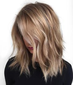 Blonde Hair Colour Shades, Shoulder Length Blonde, Blonde Layered Hair, Truss Hair, Medium Blonde Hair, Dark Blonde Hair Color, Blond Balayage, Blonde Layers, Caramel Blonde