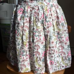 Gap Kids Floral Lined Linen Skirt In Pretty Print. New With Tag! Spring Cotton Skirt By Gap, Cute Cotton Skirt With Floral Print, Fitted Cotton Skirt By Gap, Summer Cotton Skirt By Gap, Gap Cotton Summer Skirt, Gap Cotton Skirt For Summer, Gap Kids, Linen Skirt, Pretty Prints