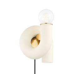 Main Image1312714.jpg Sculptural Wall Art, Contemporary Wall Lamp, Portable Walls, Plug In Wall Lights, Sculptural Wall, Wall Sculpture Art, Brass Accents, How To Make Light, Wall Light Fixtures