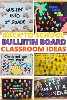 back to school bulletin board classroom ideas and activities for the first day of school year