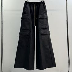 Rick Owens Waxed Bela Cargo Pants