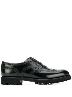 Church's Carla Oxford Brogue Shoes - Farfetch Church's Shoes, Black Church, Oxford Brogues, Leather Brogues, Nicholas Kirkwood, Brogue Shoes, Black Friday Promotions, Derby Shoes, Dolce & Gabbana