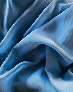 the blue fabric is very soft and smooth