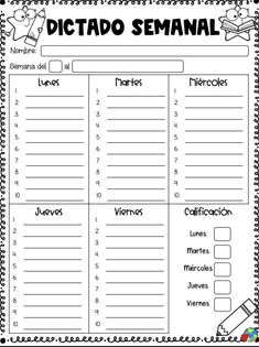 the spanish language worksheet for kids with pictures and words to describe in spanish