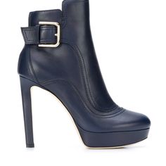 Jimmy Choo Britney Boot. Size 36.5. Dark Navy Blue Leather. Goatskin Leather & Ankle Boot. Worn Twice. Comes With Box And Dustbag. Maison Margiela Tabi, Tabi Shoes, Margiela Tabi, Jimmy Choo Shoes, Dark Navy Blue, Designer Boots, Boots For Women, Leather Ankle Boots, Dark Navy