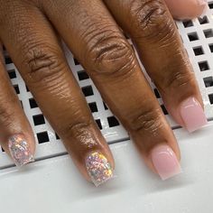 Work Nails Short, Powder Pink Nails, Gym Nails, Shorties Nails Square, Nails Work, Short Coffin Nails Designs, Nails Short Square, Accepting New Clients