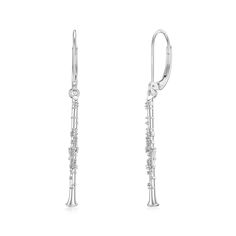 PRICES MAY VARY. 【Design Inspiration】❁❁Clarinet earrings are beautiful and unique accessory that can add a special touch to any outfit. They come well presented and wonderful as a present for a friend, family or your loved one. 【Safe Material】❁❁ Clarinet earrings: 925 Sterling Silver, a right thickness, is strong and not easy to break, cool and comfortable, 100% nickel-free, lead-free, cadmium-free. Not contain any allergic element. 【Package Including】❁❁ Clarinet earrings (30.9mm/ 1.21inch), Wei Clarinet Earrings, Music Earrings, Lover Jewelry, Graduation Jewelry, Music Jewelry, Branded Gifts, Music Lover, Christmas Gifts For Women, Harp