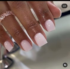 Nagel Inspiration, Drippy Nails, Clear Gel Nails, Blush Pink Nails, Nails Birthday, Hard Nails, Baddie Nails, Ombre Acrylic Nails, Work Nails