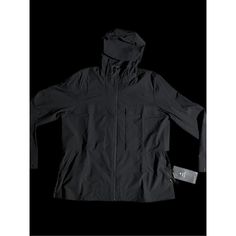 Nwt Retail 198.00 Stretch Cargo Jacket Water Resistant Fabric Windproof Fabric Functional Pockets Underarm Vents Cinchable Hood Reflective Details Adjustable Cuffs Relaxed Fit, Hip Length Lululemon Jacket, Mens Lululemon, Lululemon Men, Cargo Jacket, Water Resistant Fabric, Black Jacket, Hip Length, Christmas List, Mens Jackets