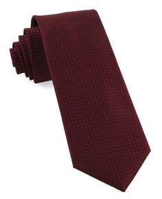 Loved by GQ Magazine, we've become the go-to destination for cool men's accessories at awesome prices. Shop our selection of premium ties, tie bars, pocket squares, socks, belts, collar bars, collar stays, cufflinks, scarves, lapel pins, shoelaces and suspenders. | Tie Bar: Check Mates Burgundy Tie - Modern Tie Outfits Men, Tie A Necktie, Tie Outfit, Herringbone Shirt, Burgundy Tie, Collar Bar, Groomsmen Ties, Groom Ties, Tie Men's