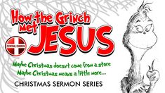 an advertisement for the movie how the grin stole jesus