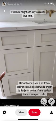 the kitchen cabinets are painted white and have been replaced to match with the rest of the room