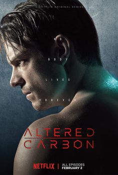 the poster for altered carbon starring actors