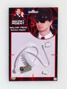 Ear Piece for Spy - costumesupercenter.com James Bond Style, Spy Gear, Spy Party, Ear Piece, Party Expert, Spy Kids, Special Agent, Spy Gadgets, Super Secret