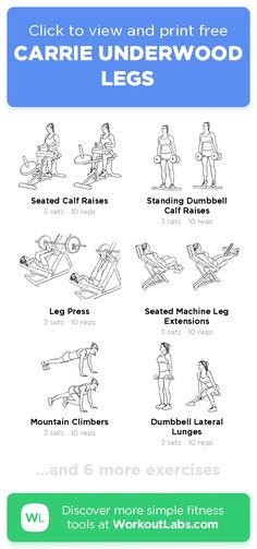 an exercise poster showing how to use the arm and leg exercises for your workout routine