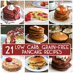 21 low carb, grain - free pancake recipes that are delicious and easy to make