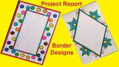 project report front page designs drawing - diy | science drawing academy Report Front Page, Project Report, Colorful Borders Design, Page Borders Design, Diy Science, Bullet Journal Diy