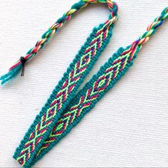 Handwoven Bracelet By Ecuadorian Artisans Using Green, Neon Yellow & Pink, & Blue Soft Wool + Cotton Thread. Easy To Tie-On Wrist With Twisted String Ends! : Fits 5" To 8 Inches (Measures 10 Inches Long) #: Handmade Bracelet Boho Romantic Goth Fairy Grunge Jewelry Gypsy Stackable Bracelet Dainty Minimalist 90s Y2k 2000s Vintage Retro Jewelry Surfer Beach Coconut Girl Granola Girl Jewelry Bracelet Friendship Gift Cutecore Kawaii Horror Game Protagonist Fairycore Faerie Indie Alt Alternative Downt Multicolor Hippie Braided Bracelets For Summer, Multicolor Braided Bracelets For Summer Festival, Multicolor Braided Friendship Bracelets For Summer, Summer Hippie Multicolor Braided Bracelets, Handmade Multicolor Braided Bracelets For Summer, Vibrant Green Adjustable Bracelets, Handmade Green Friendship Bracelets For Summer, Multicolor Bohemian Braided Bracelets For Summer, Green Braided Bracelets For Summer Festivals