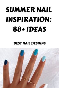 Summer Nail Inspiration: 88+ Ideas Nail Ideas Summer, Nail Ideas For Summer, Summer Nail Inspiration, Summer Vacation Nails, Watermelon Nail Art, Tropical Nail Designs, Best Nail Ideas, Neon Nail Designs, Beachy Nails