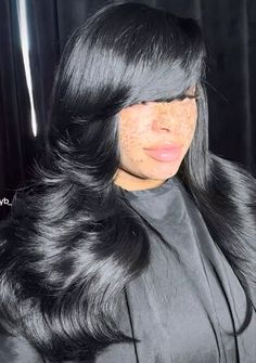 Side Part With Bangs, 2014 Hairstyles, Deep Side Part, Email Writing, Quick Weave Hairstyles, Hair Techniques, 90s Hairstyles, Voluminous Hair